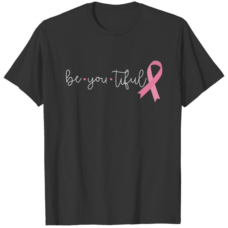 Breast Cancer Awareness Support Pink Ribbons Rehab T-shirt