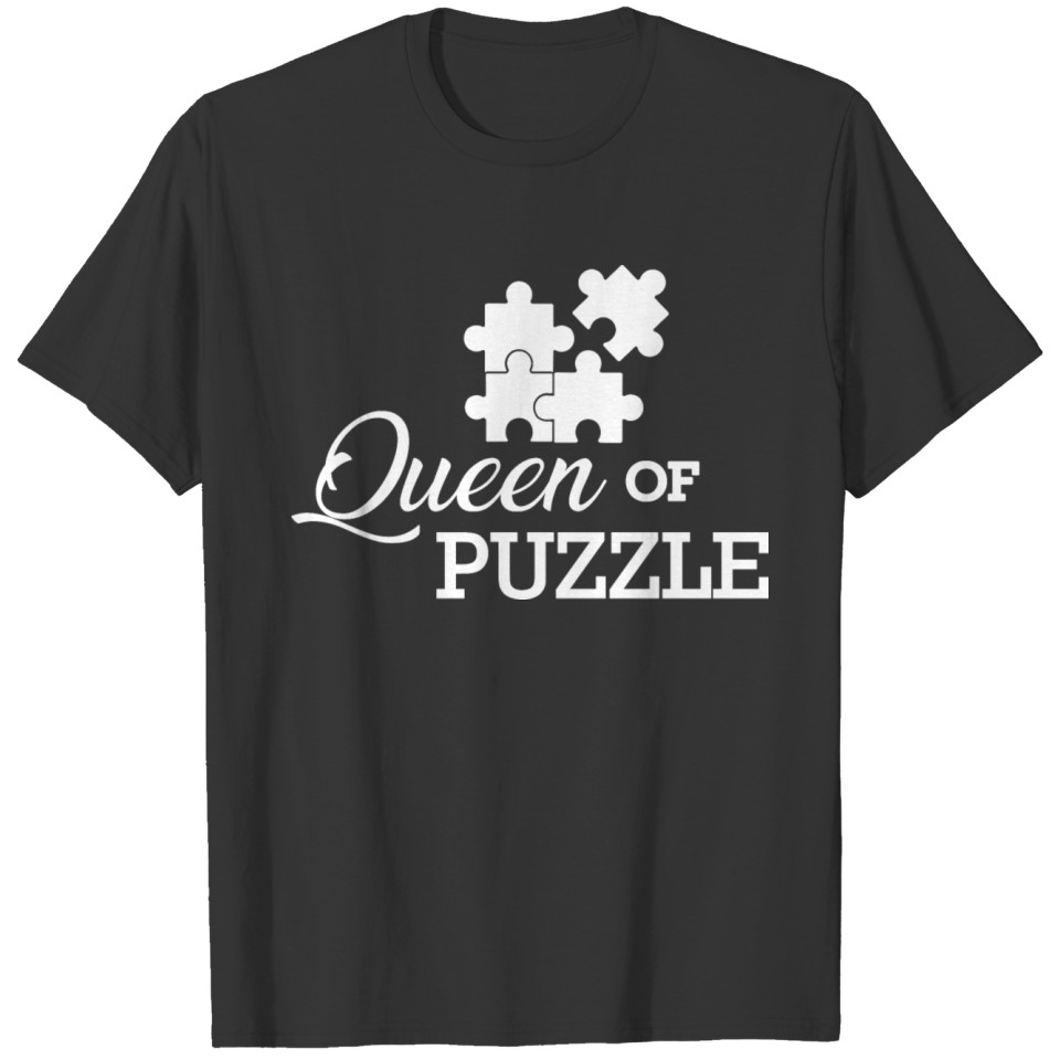 Queen of puzzle Gift T-shirt