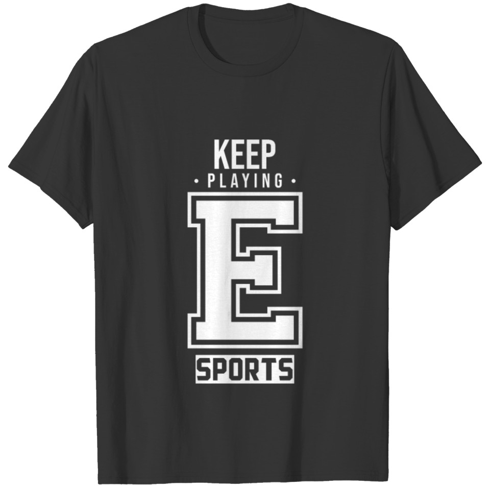 Computer Gamer E-Sports Game E-Sport Gaming T-shirt