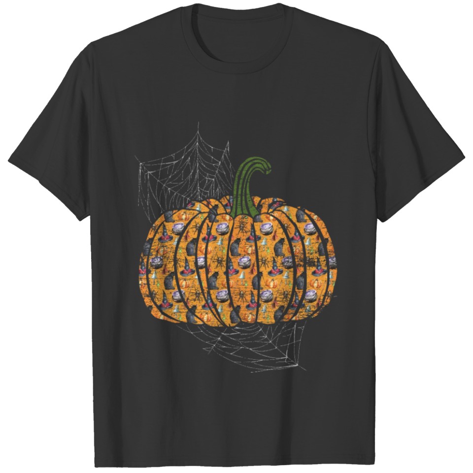 Pumpkin Autumn Halloween T-shirt