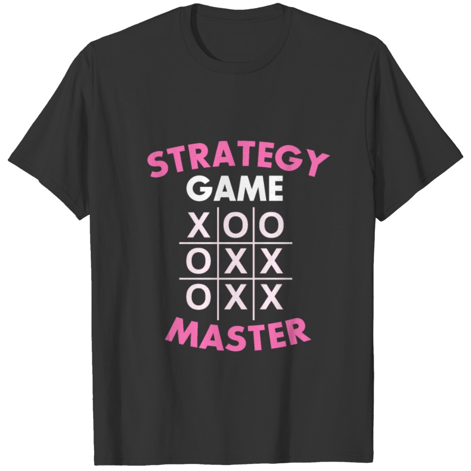 Strategy Game Game Master Winner Champion T-shirt