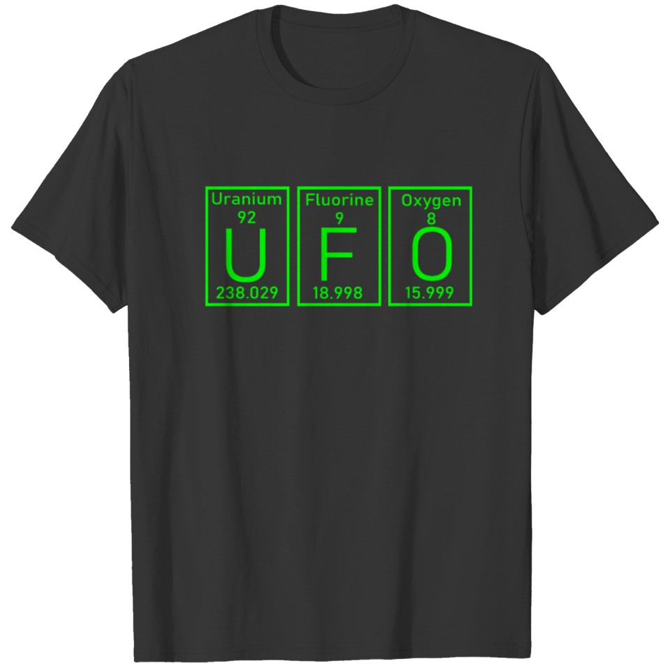 UFO Roswell element conspiracy theory gifts T-shirt