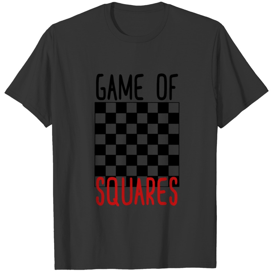 Chess Game of squares T-shirt