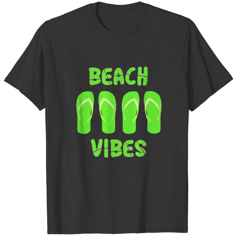 Beach Vibes Shoe Sun Sandals Summer style T-shirt