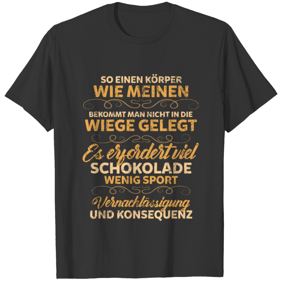 Chocolate Sport T-shirt
