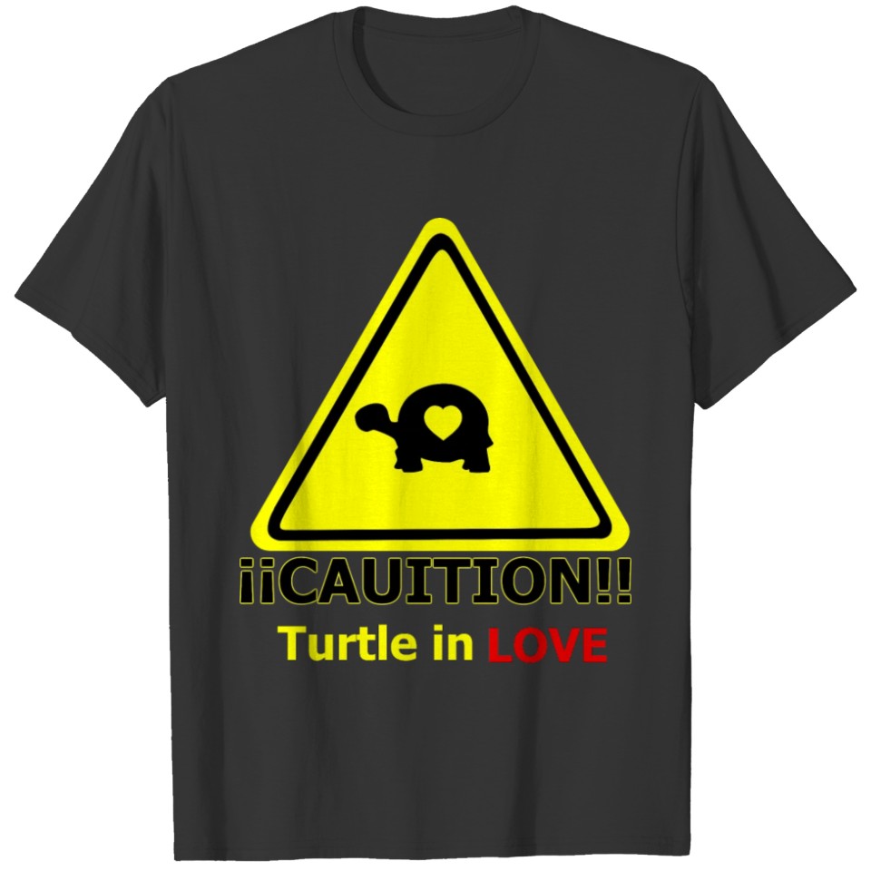 Turtle in love T-shirt