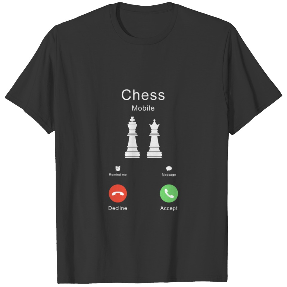 Chess Player Call T-shirt