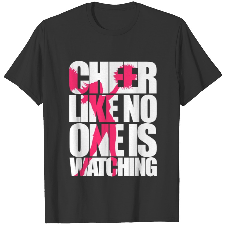 Cheer like no one T-shirt