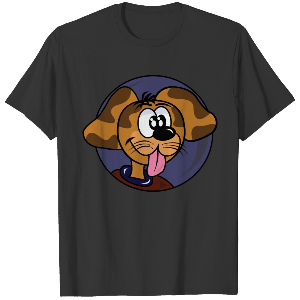 Cartoon dog T-shirt