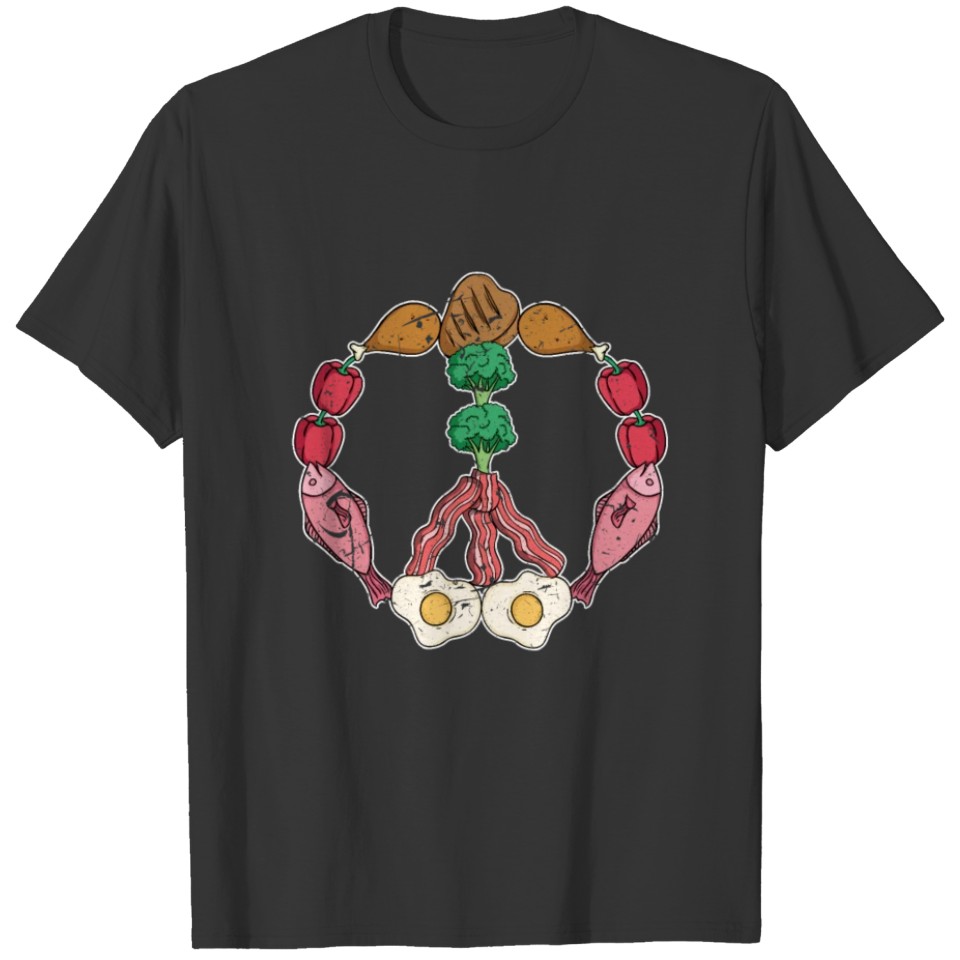 Keto Diet Peace T-shirt