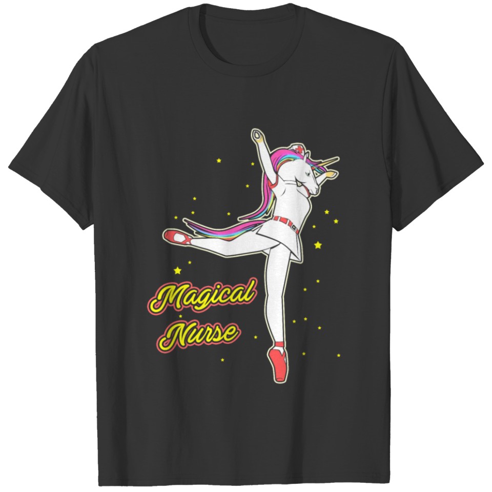 Magical Nurse Unicorn Unicorn Nurse T-shirt