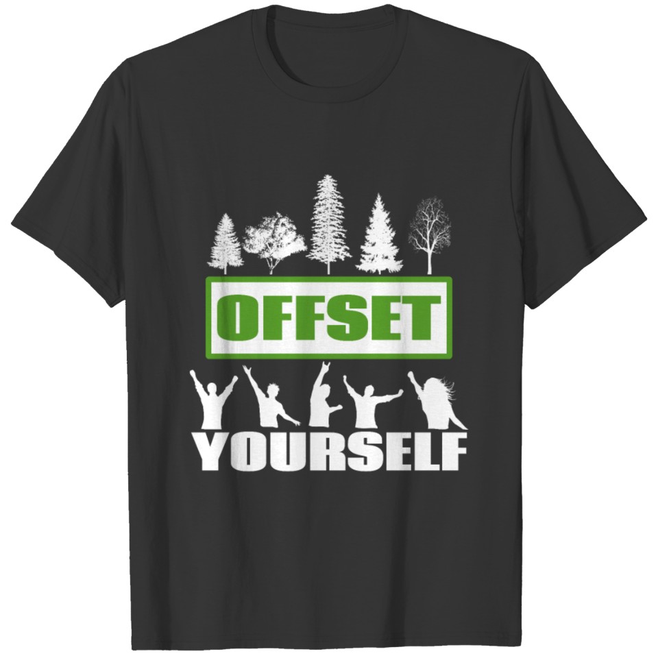 carbon credits OFFSET T-shirt