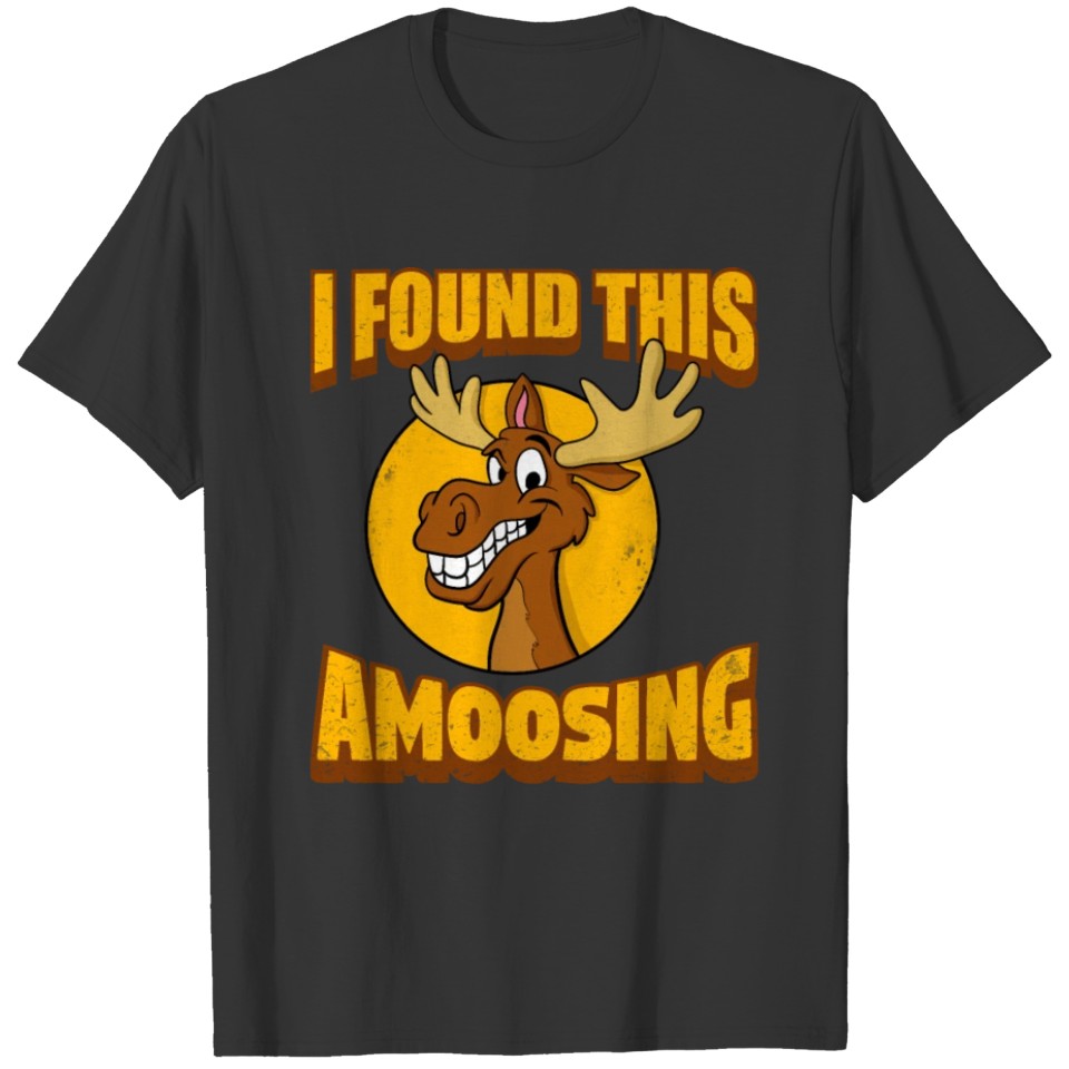 Vintage Deer Elk Moose Hunting Hiking Camping T Shirts
