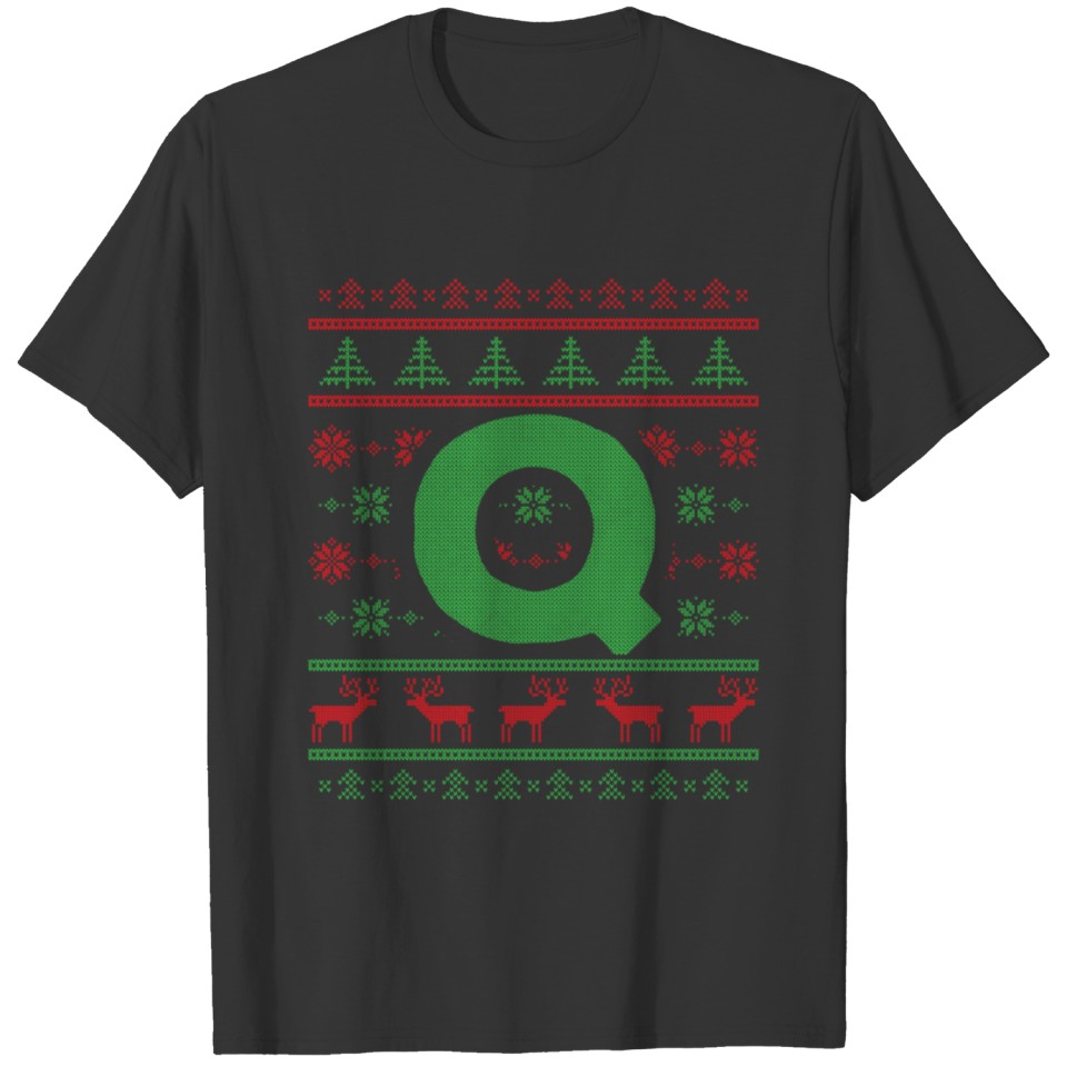 Shirt Christmas Shirt Monogram One T-shirt