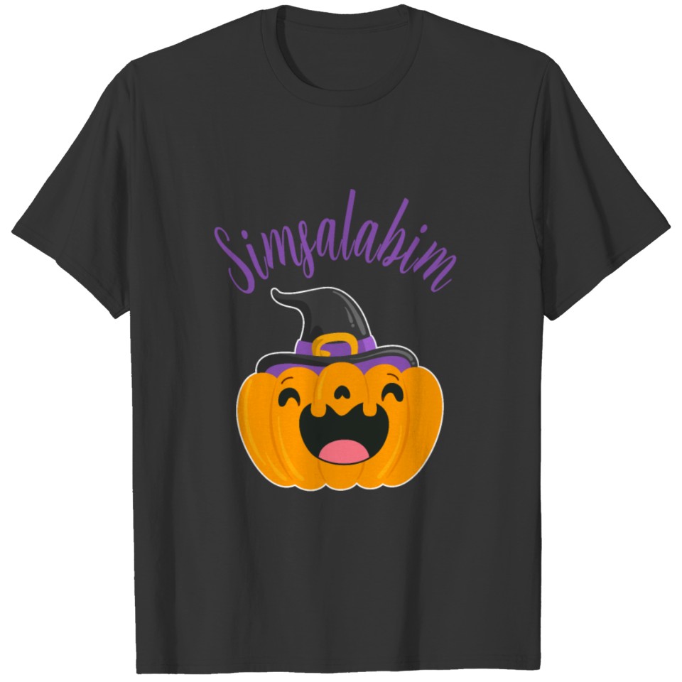 Halloween Simsalabim Witch Pumpkin T-shirt