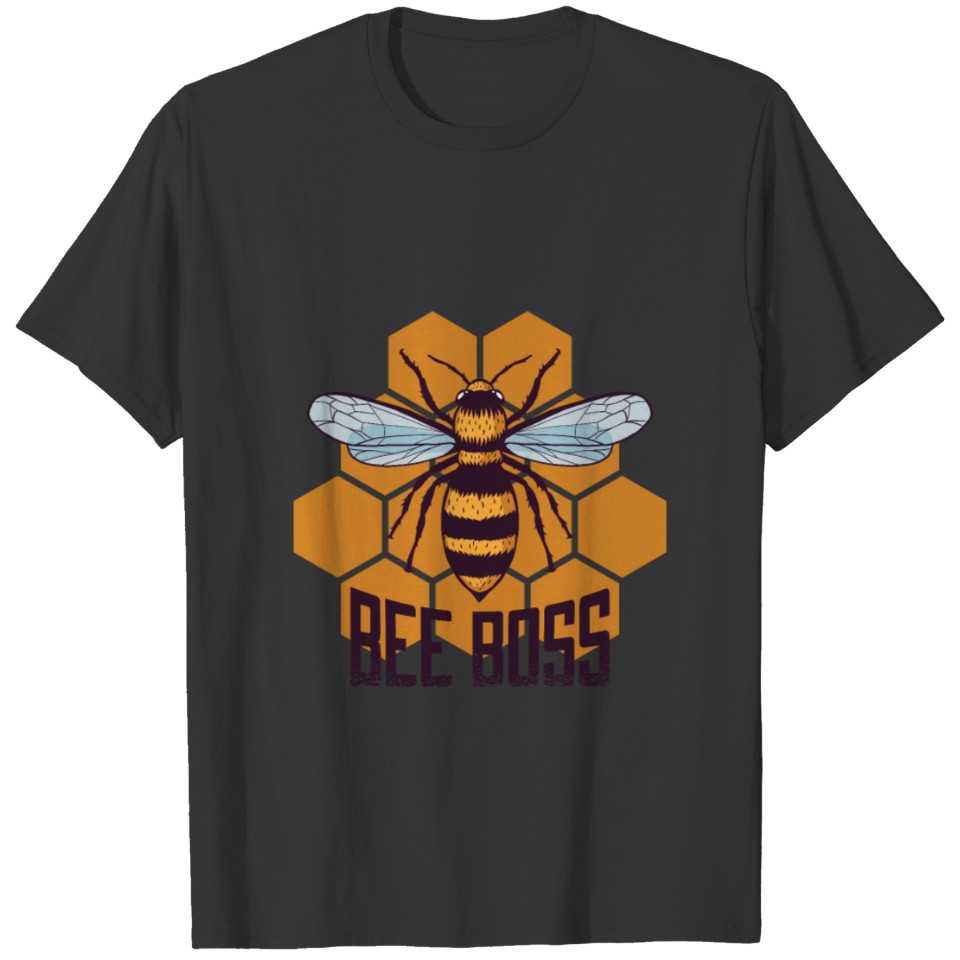 Bee boss T Shirts design