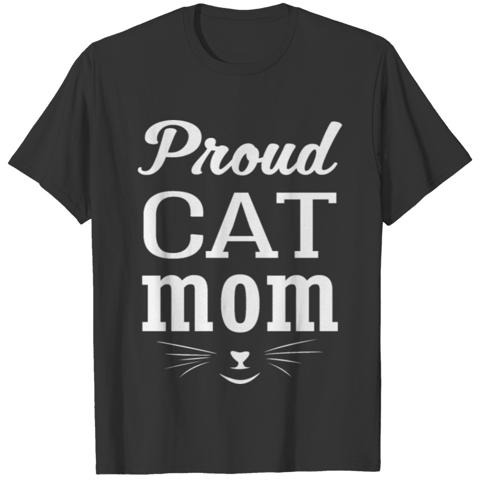 Proud Cat Mom T-shirt