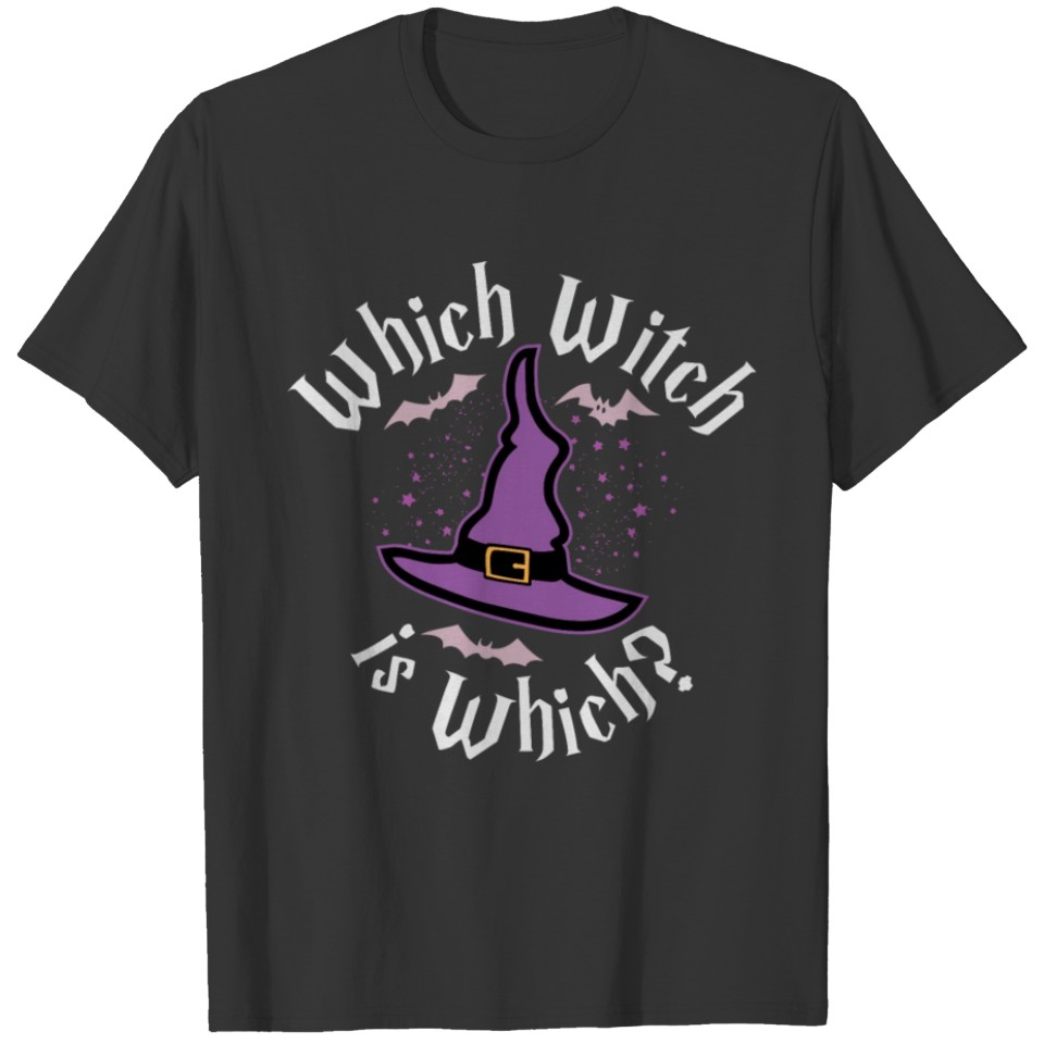 Funny Halloween T Shirts Grammar Teacher Which Witch