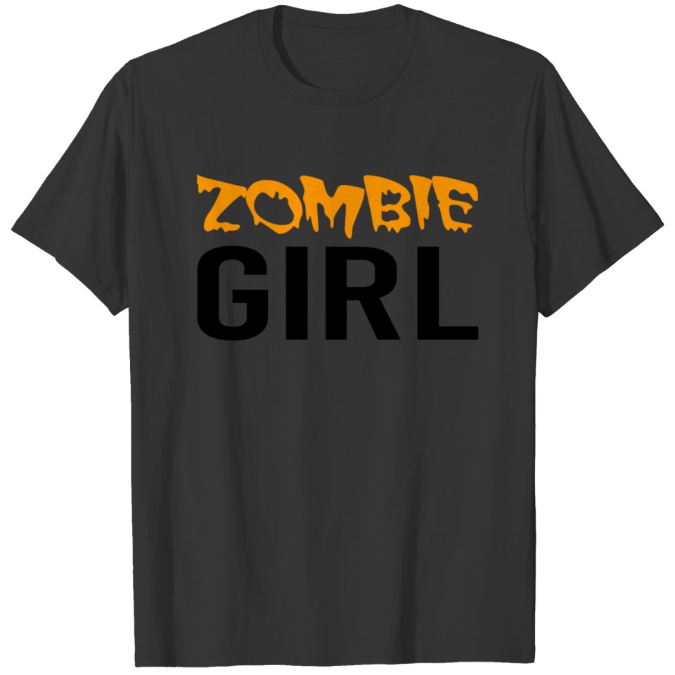 Zombie Girl - Halloween - Witch - Dracula T Shirts