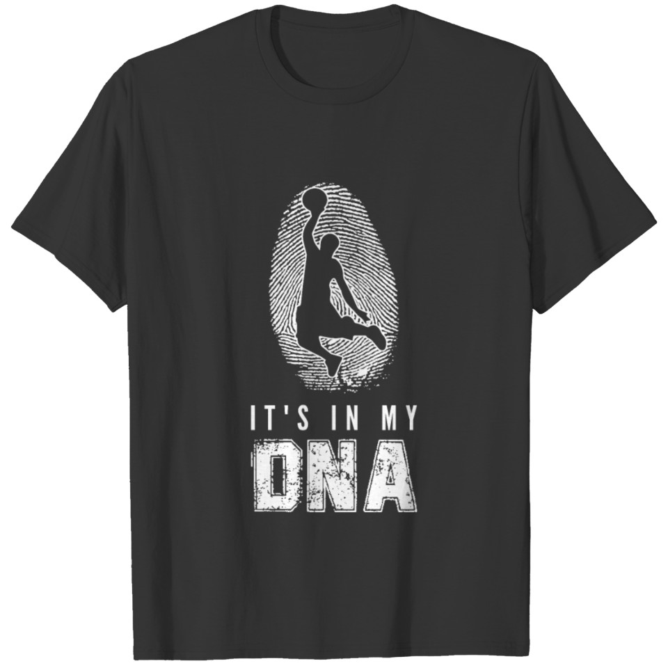 DNA Fingerprint | Basketball Player | Slam Dunk T-shirt