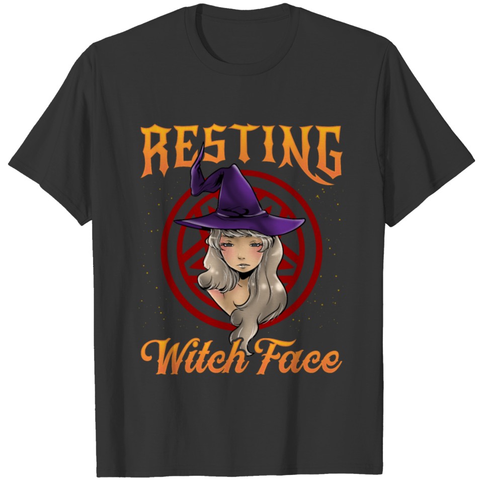 Resting Witch Face / ANIME Witch Girl Character T Shirts