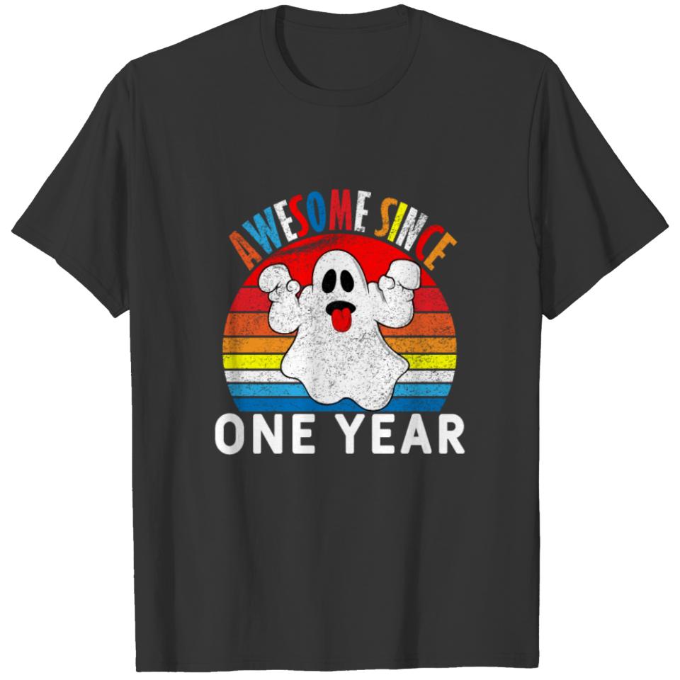 awesome since one year birthday T-shirt