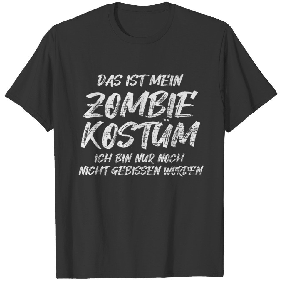 Zombie Halloween Loststüm Horror T-shirt