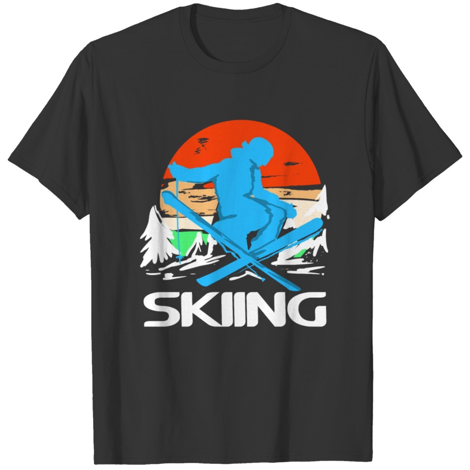 Skiing T-shirt