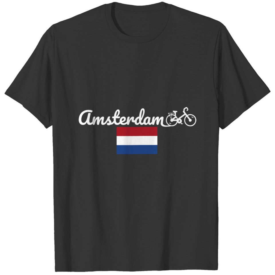 Bike Amsterdam Netherlands Bike City Gift Idea T Shirts