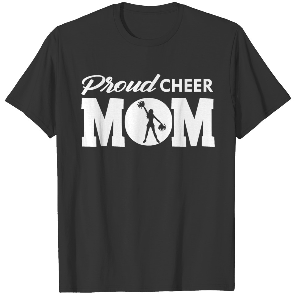 Proud Cheer Mom T-shirt