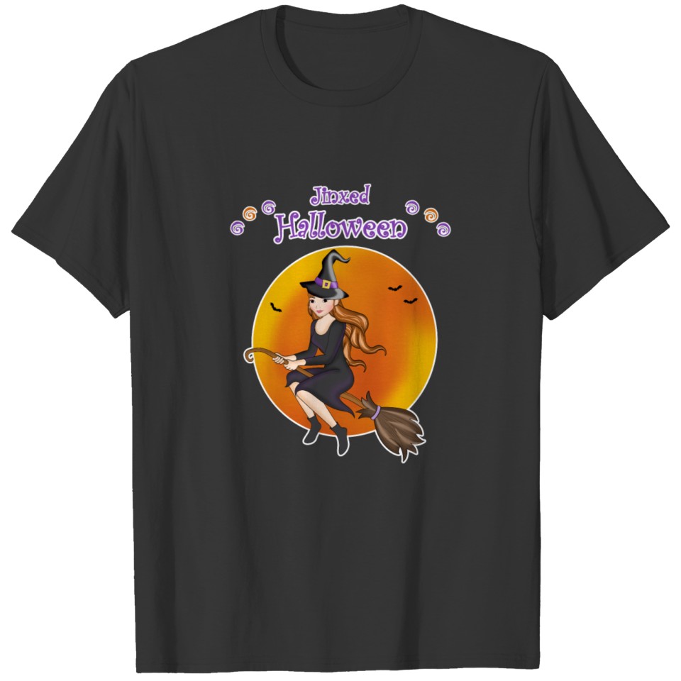 Halloween Witch Party Shirt - Jinxed Halloween T-shirt