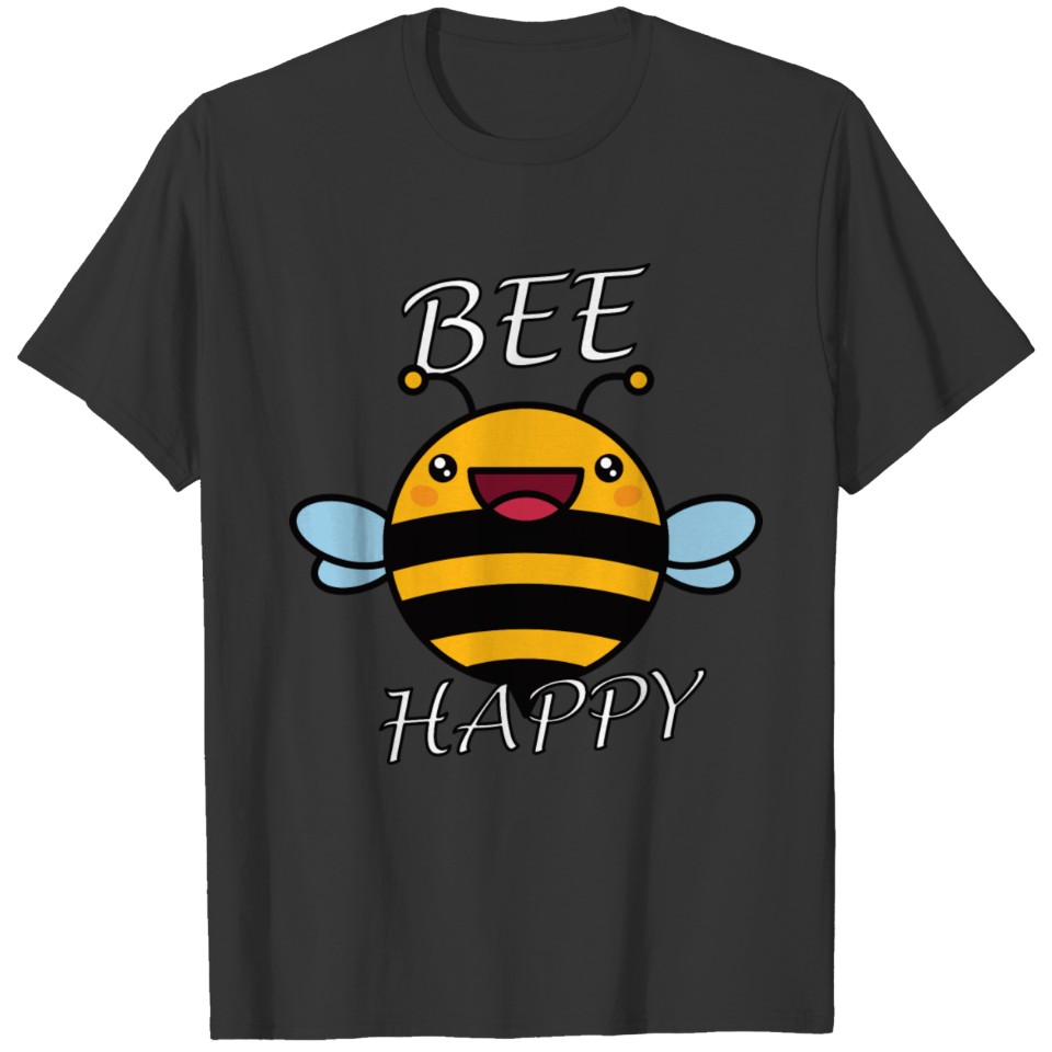 Bee "Bee Happy" T Shirts
