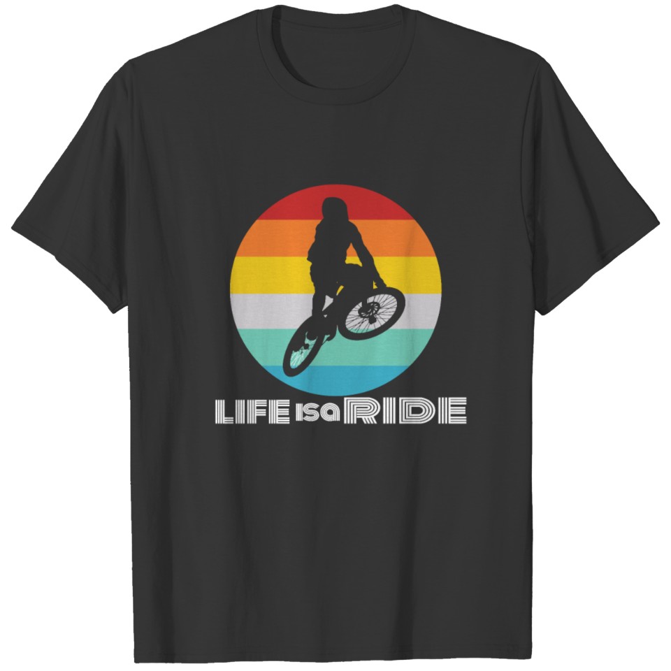 Mountainbike Downhill MTB Freerider Gift Biker T-shirt
