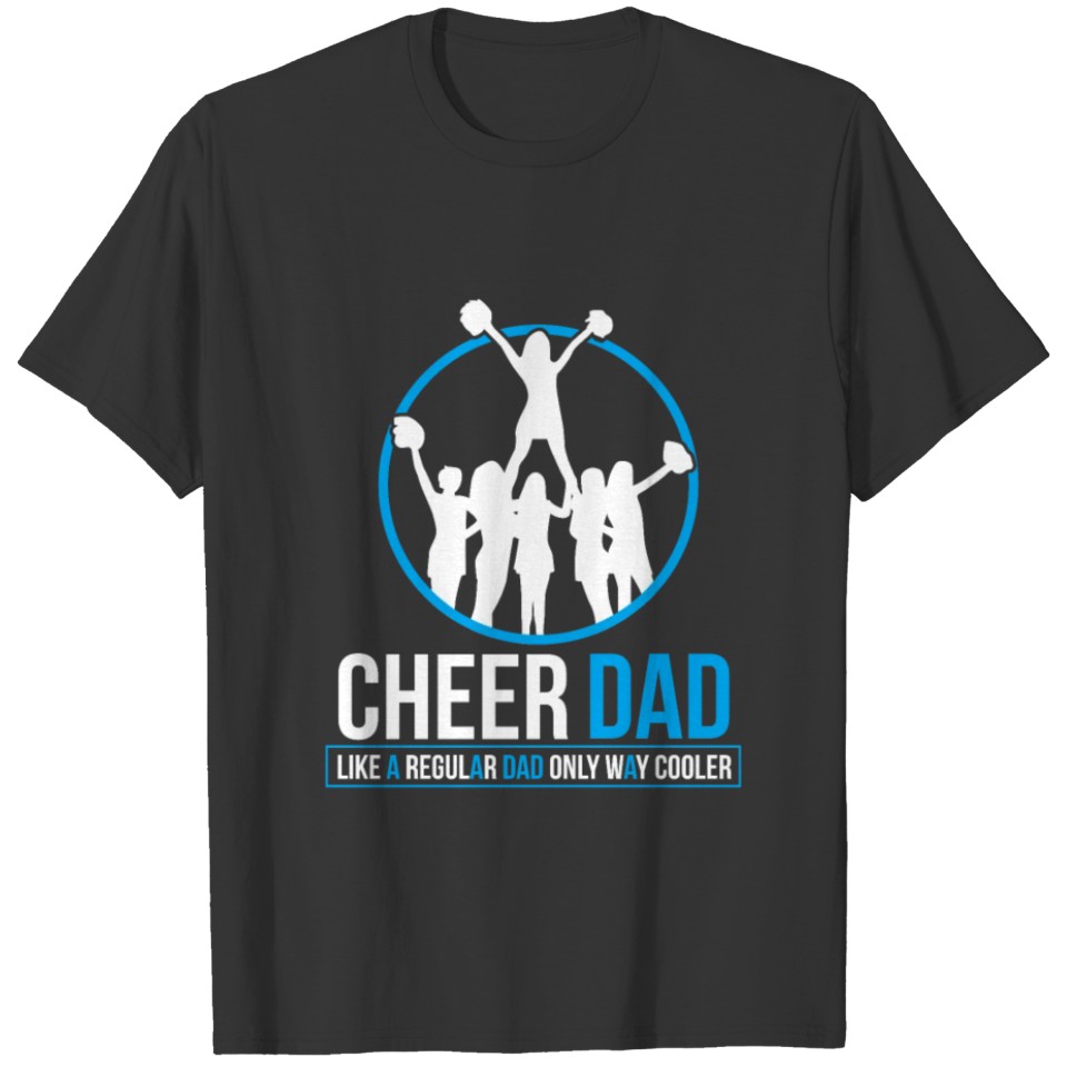 Dad cheerleading T-shirt