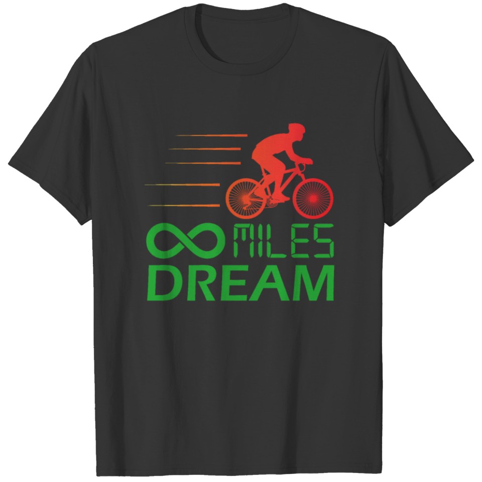 Cycling T Shirt Infinity Dream Bicycle Bike T-shirt