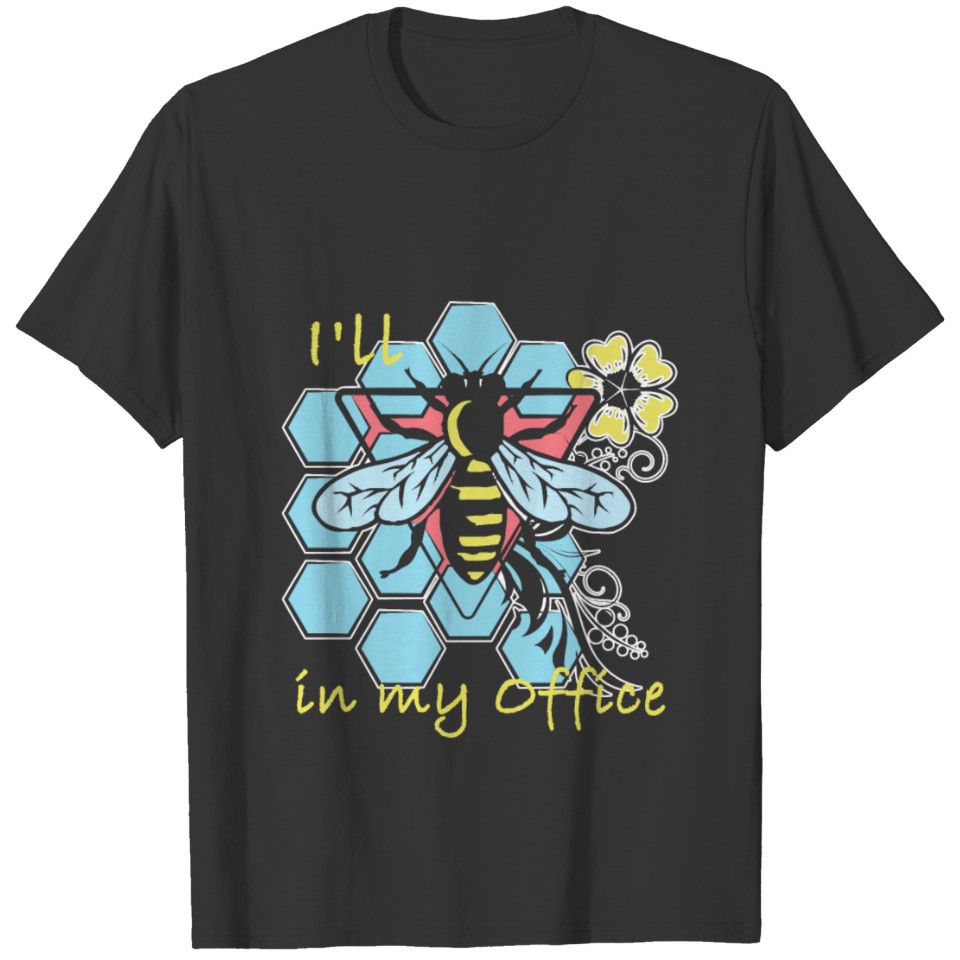 Bee honeycomb nature work profession wit boss gift T Shirts