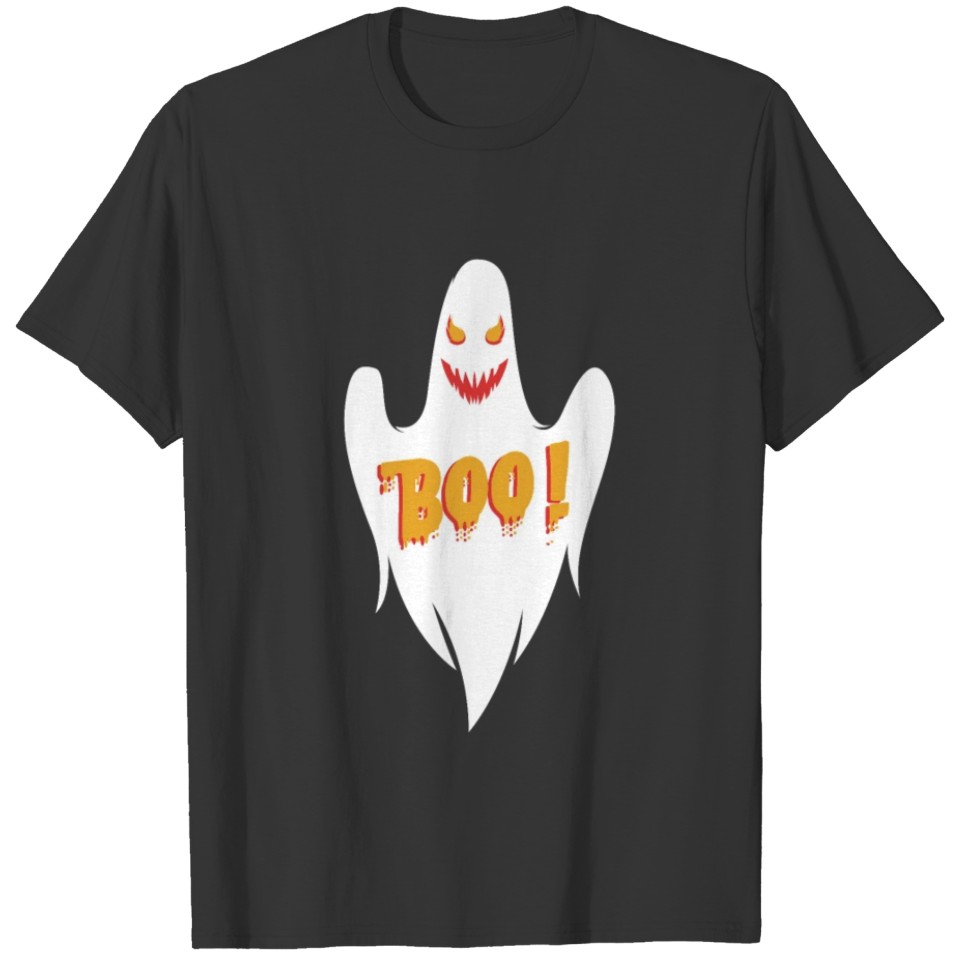 BOO Ghost Halloween T-shirt