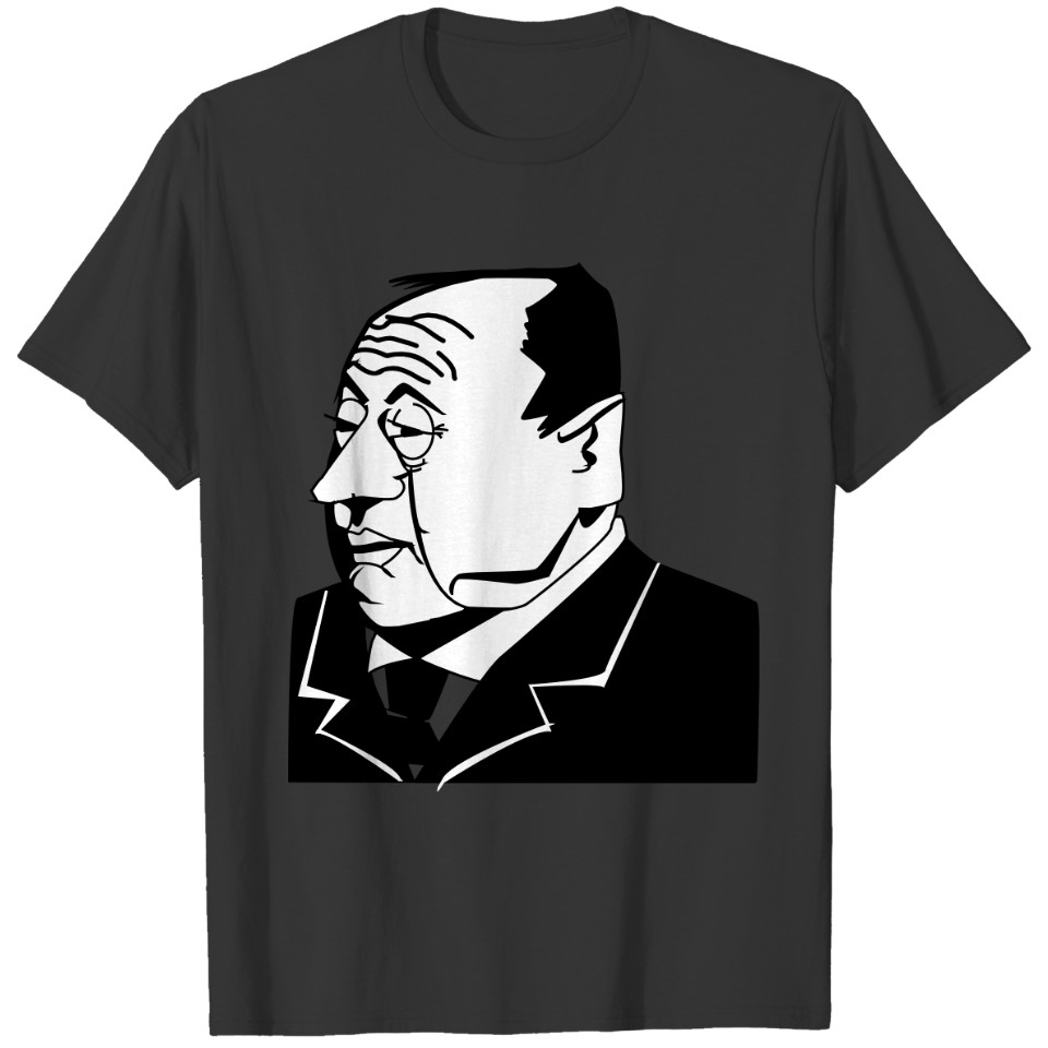 cartoon politician T-shirt