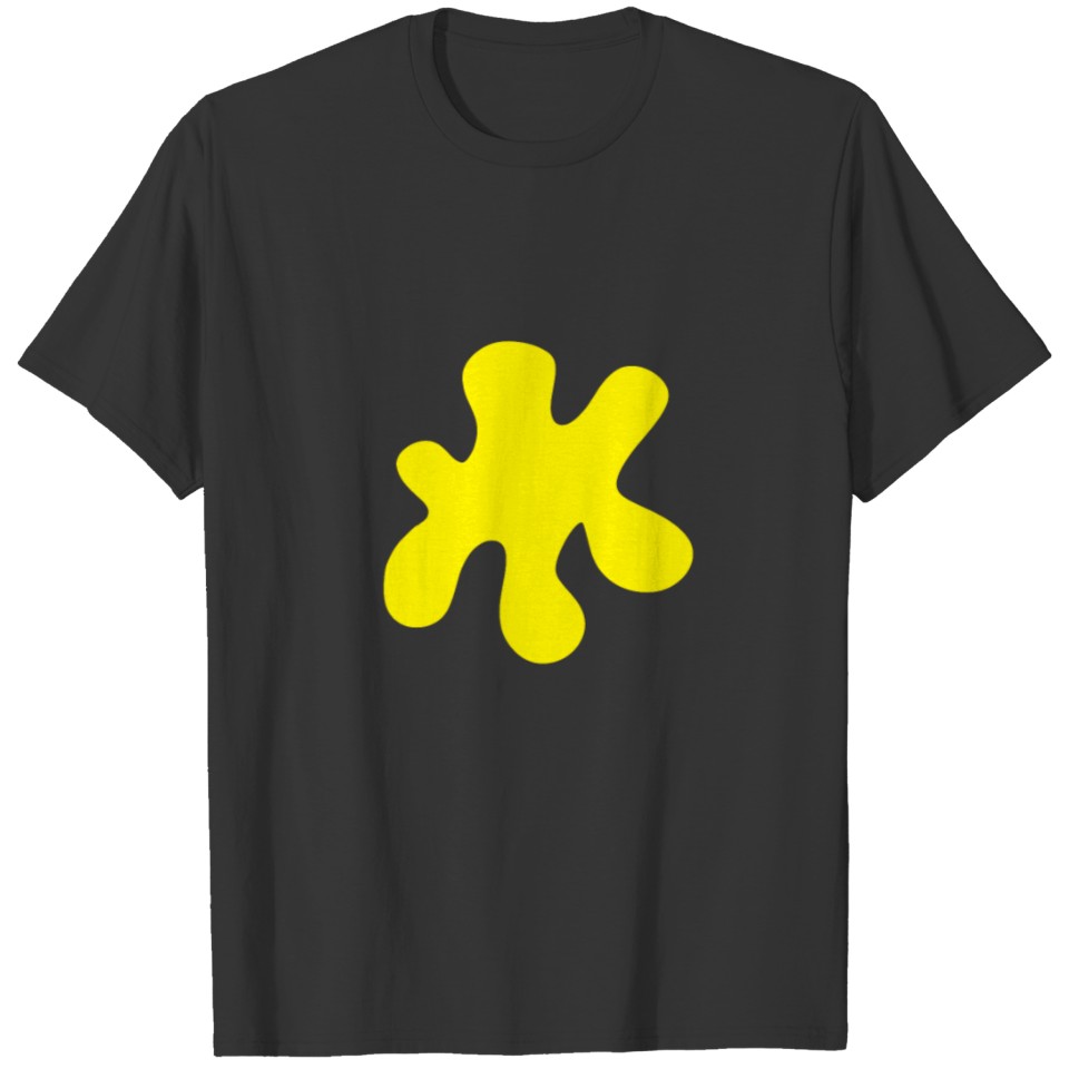 color splash - yellow T-shirt