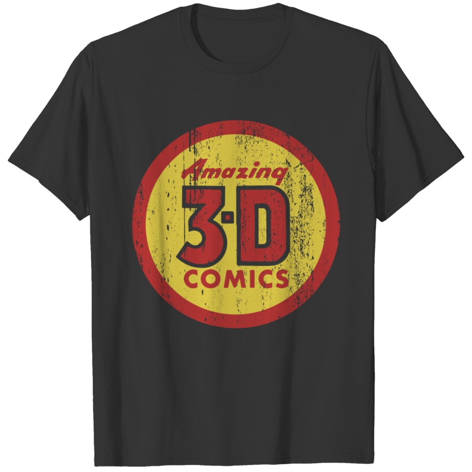 3D Comics T Shirts