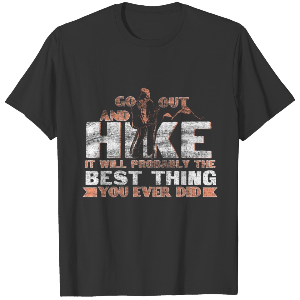 Hiking gift T-shirt