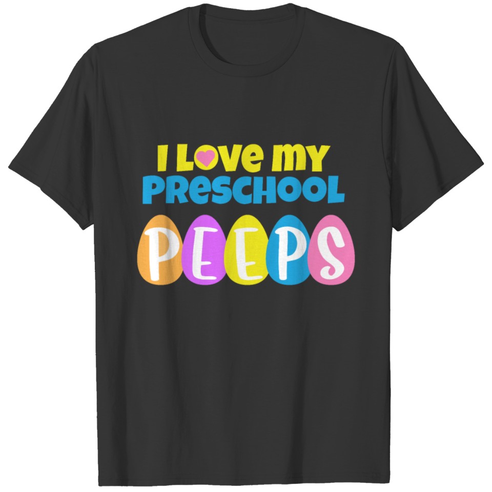 Easter Gift For Preschool Teacher Easter Egg T Shirts