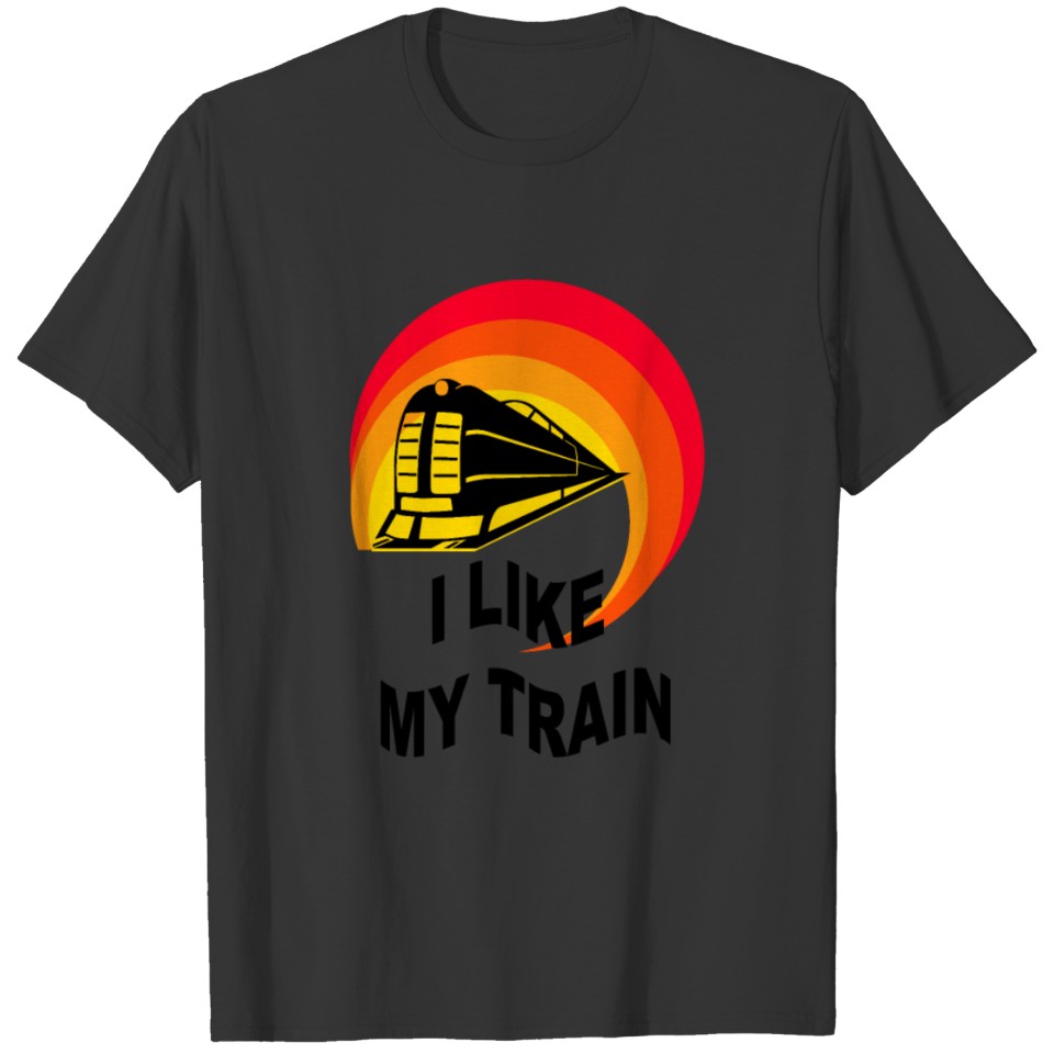 I like my Vintage train. Model building T Shirts