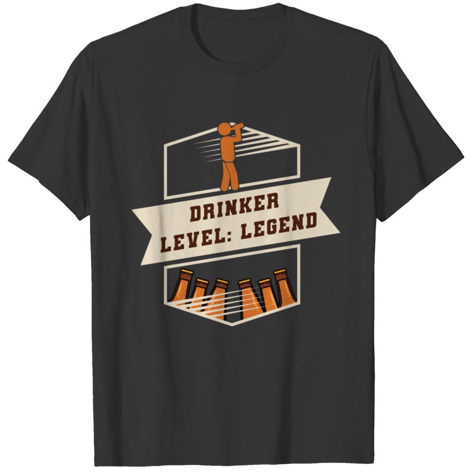 Airball Drinker Legend Drinking Game T-shirt