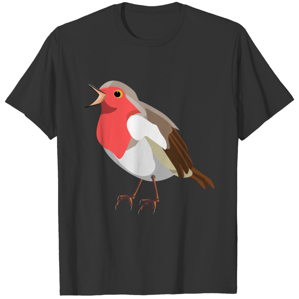 Red Robin Christmas Bird T Shirts