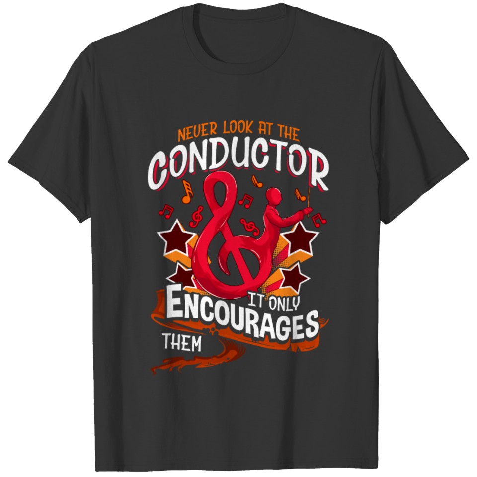 Music Conductor Gift for Musician T-shirt