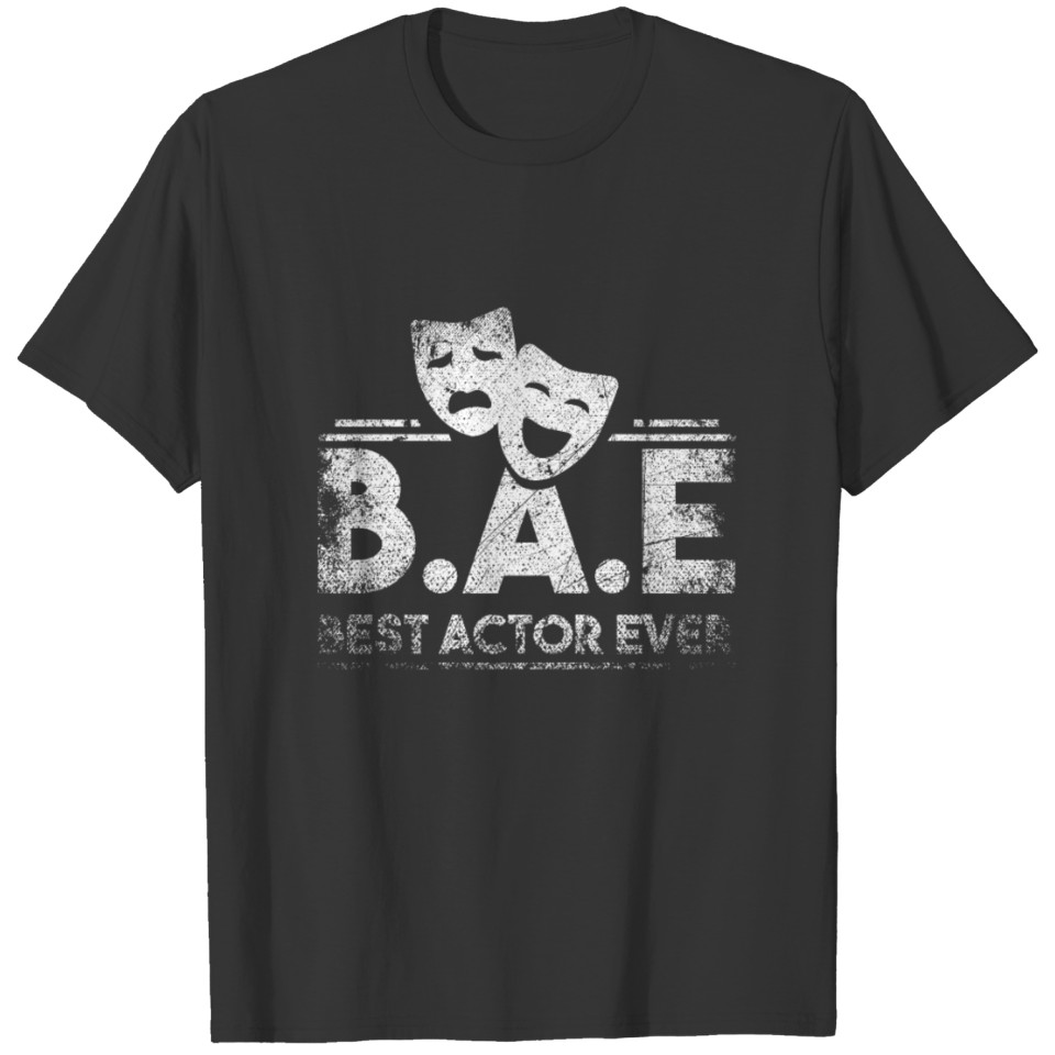Acting Masks Theatre Best Actor T-shirt