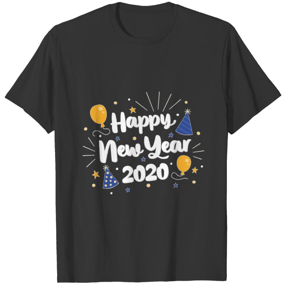 Happy new year 2020 hats T-shirt