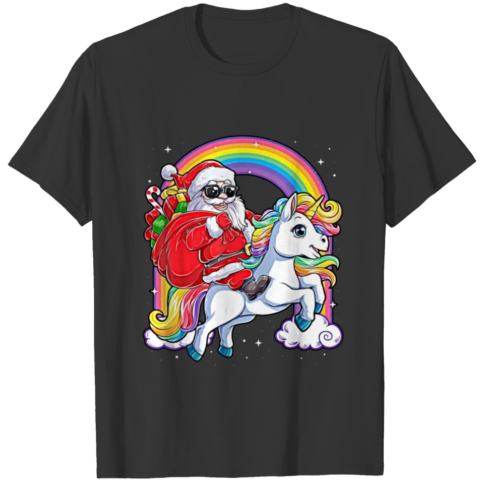 Unicorn Christmas T-shirt