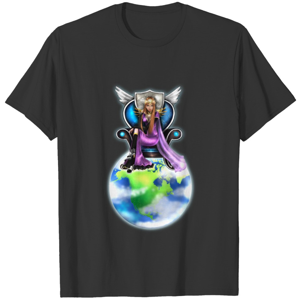 Queen on world T-shirt